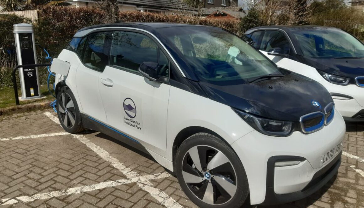 New BMW i3 EVs at LDNPA 1