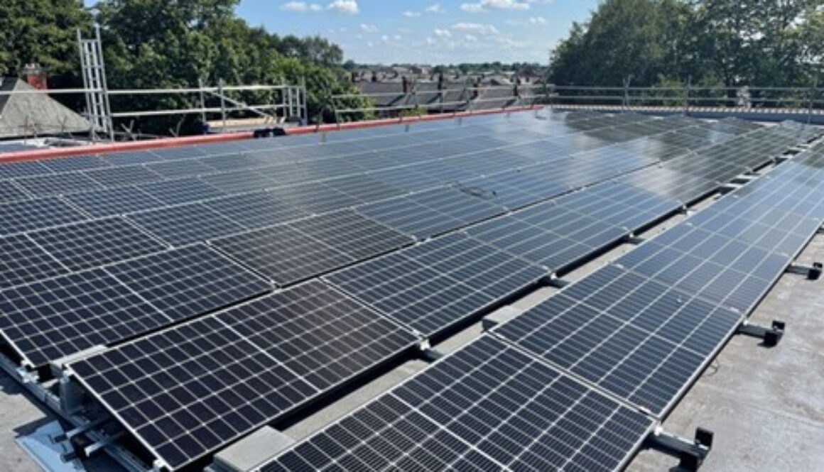 Irlam & Cadishead Leisure Centre PV Panel Installation