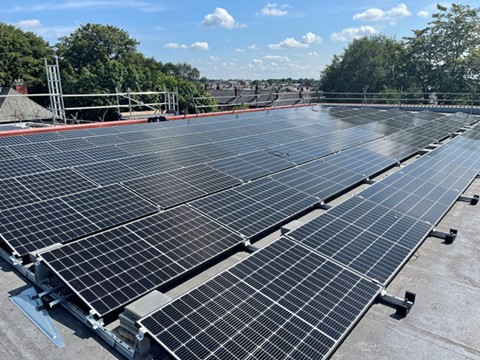 Irlam & Cadishead Leisure Centre PV Panel Installation